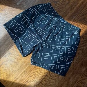FTP All Over Outline Logo Shorts